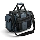 Goture フィッシングバッグ 38L 大容量 ロッドベルト付き 600D防水 EVA立体底面 IPX5 タックルバッグ ショルダーバッグ 多機能 丈夫で耐久性 ランガンバッグ リュックサック バックパック 撥水加工 釣り道具収納 ボトル収納 登山 アウトドア ダークグレー