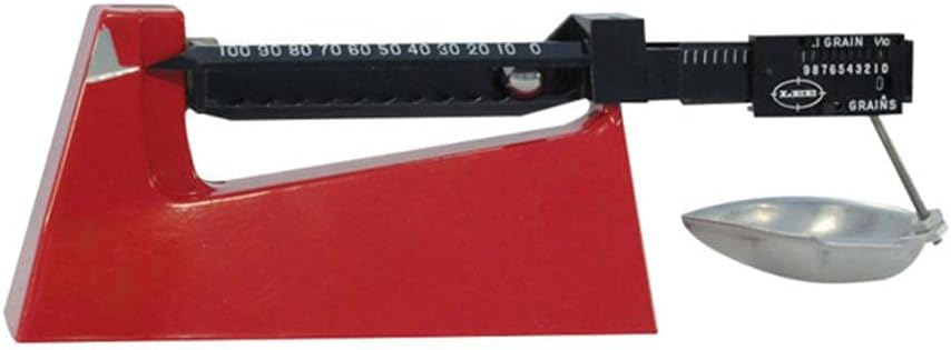 Lee Precision Safety Scale Red close-up of beam