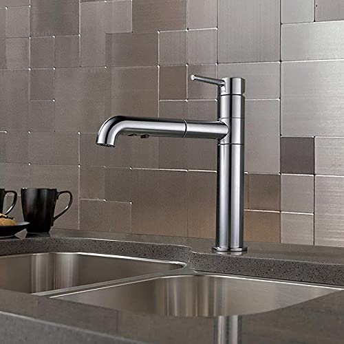 Dicofun 10-Sheet Peel And Stick Tile Backsplash, Stainless Steel Kitchen Metal Backsplash Tile, Stick On Backsplash For Stove #TOP3