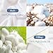 Mommesilk Silk Comforter/Duvet/Quilt, 100% Natural Silk Bedding, Cool for Summer, Machine Washable, White, Twin Size 67x87 Inch
