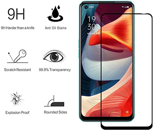 Image of STP FEEL Tempered Glass Screen Protector Compatible for Realme Narzo 50 Pro (6.4 Inch) | Edge to Edge Coverage and Easy Installation Kit