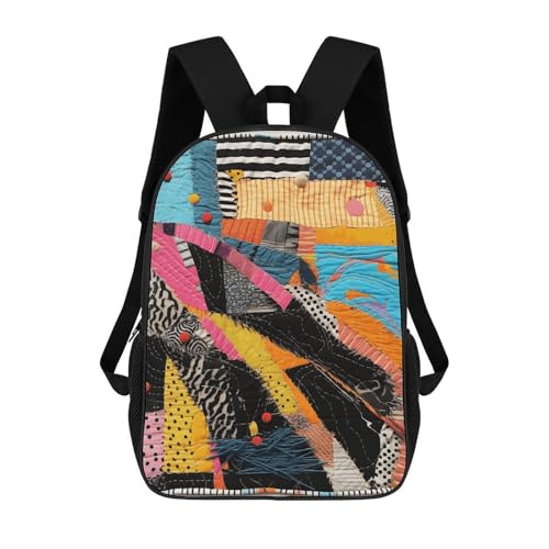 Sac à dos de voyage matelassé coloré pour le travail et les loisirs