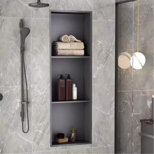 Support mural de douche étanche en acier inoxydable pour gain de place - 3