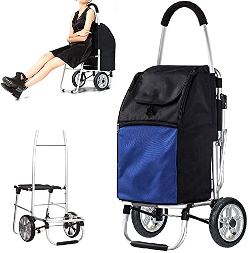 VULLDWS Warenkorb, Trolley Faltbar - 55 l Kapazität Cover