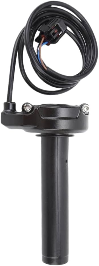 Throttle Handle with Rolling Bearing 22mm Throttle Accelerator Soft ABS Handle Grips Compatible with Light Bike