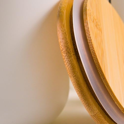 Meturas Beyaz Cam Kahve, Şeker Ve Çay Saklama Kavanoz Seti Hava Geçirmez (3'lü Set) Baharatlık, Beyaz - Görsel 7