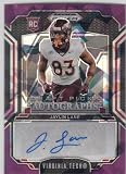 Football Trading Card 2025 Panini Prizm Draft Picks Draft Picks Autographs Purple Ice #30 Jaylin Lane EX/NM Auto 51/199