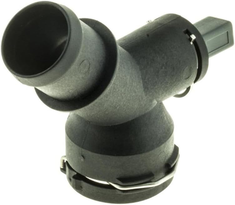 Radiator Coolant Hose Connector for Audi TT Quattro 2004 2005 2006 2007 2008 2009 3.2L V6, for Volkswagen Passat CC 2009 2010 2011 2012 3.6L V6 (1x)