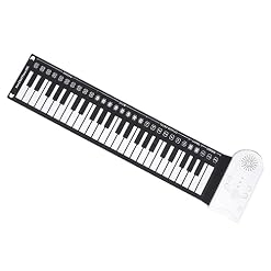 VICASKY oud instrument portable clé clave clef piano pour débutant piano pliant portatif claviers piano numérique piano enroulable électronique pliant piano Composant élèctronique - Les Beatles, Paul McCartney, John Lennon, RIngo Starr, George Harrison