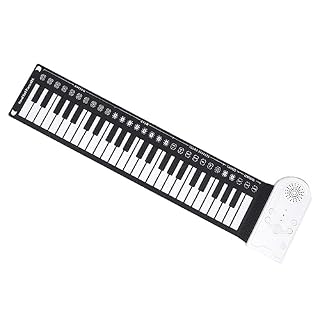 VICASKY oud instrument portable clé clave clef piano pour débutant piano pliant portatif claviers piano numérique piano enroulable électronique pliant piano Composant élèctronique - Les Beatles, Paul McCartney, John Lennon, RIngo Starr, George Harrison