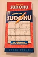 Papp Pocket Size Sudoku Puzzle Book Large Print bu.red 2-Books 108 puzzles each (216 total puzzles) Intro. p.3 starts on p.4 solutions on p.109 1770667784 Book Cover