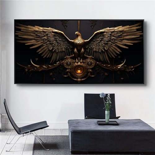 Kit Diamant Painting Oiseau D'Or : Cadeau DIY Idéal Adultes et Enfants