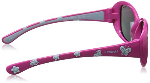 Polaroid Sunglasses Girls' P0411/S Polarized Oval Sunglasses, Pink, 45 Mm #TOP2