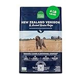 Open Farm, Ancient Grains Dry Dog Food, Protein-Rich & Nutrient Dense, 90% Animal Protein Mixed with Non-GMO Fruits, Veggies and Superfoods, New Zealand Venison Recipe, 4lb Bag