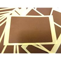 30 Selbstklebende Etiketten – 75x50 Mm, Rechteckig, Hellblau (Pastell), Papieretiketten Auf Blättern