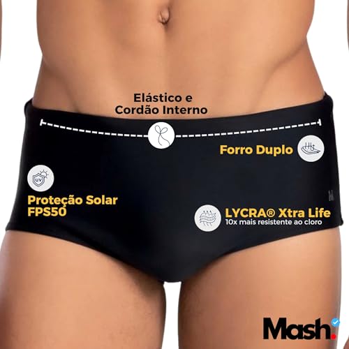 SUNGAO LISO Mash Poliamida com UV50 | Preto - PT00 | M