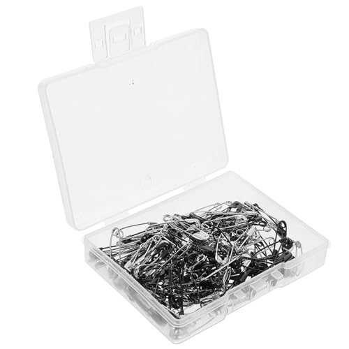 DOITOOL 120 Épingles de Sûreté en Acier 19mm pour Création de Vêtements et Décoration Maison, Lot de 120 Pièces pour Fixation de Tissu et Étiquettes Couleur Aléatoire