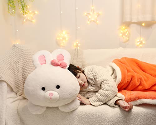 Yesgirl Bunny Stuffed Animal Plush Pillow, 24 Inch Cute Plush Toy, Large Soft Rabbit Plushies For Adults, Kids, Boys And Girls #TOP6