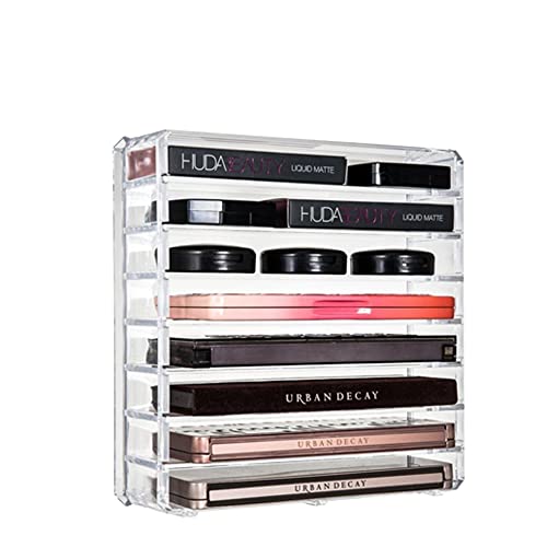 Organizador de maquiagem e batons