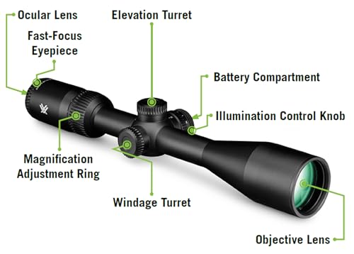 Image of Vortex Crossfire HD Second Focal Plane, 1-inch Tube Riflescopes
