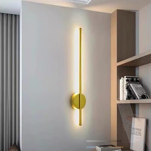 Luz de Pared 2700K-6500K Regulable Lámpara de Pared Lineal LED Interior Minimalista