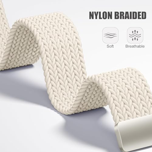 Correa magnética de nylon trenzado para Garmin Vivoactive 5 y más miniatura 5