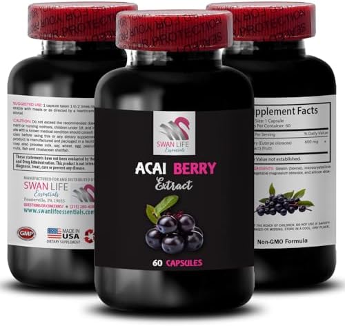 Acai for General Wellness - ACAI Berry Extract - Fruit-Powered En...