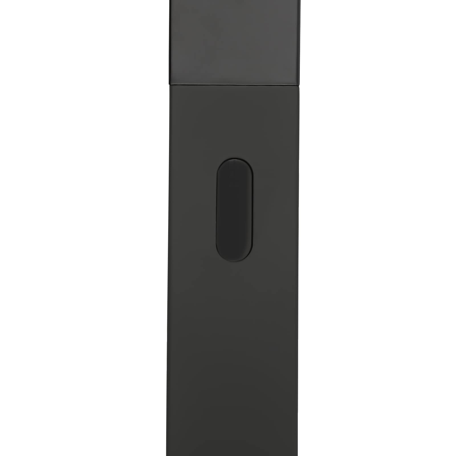 Rubinetto per Lavabo con Sensore a Infrarossi, Rubinetto da Bagno Sensore Automatico Senza Contatto, Rubinetto da Bagno Senza Contatto, Miscelatore Monocomando Nero, NPT1/2"