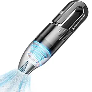 Swiss Military Vc03 Wireless Car Vacuum Cleaner | Wireless Vacuum Cleaner For Home, Car, Living Room | Wireless Vacuum Cleaner Dust Collection/Lighting Car Pet Hair Vacuum With Powerful Motor , Black