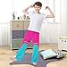 voucong Fashion Street Graffiti Painting Pink Blue Lounge Pants Long Sleep Pajama Soft & Cute Clothes Indoor with Pockets