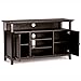 Simpli Home Amherst Solid Wood Tall TV Media Stand for TVs up to 60", Dark Brown