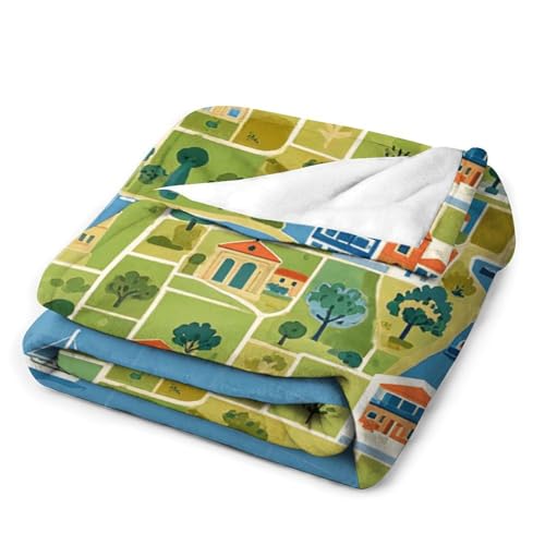 Couverture flanelle Grèce douce et confortable de qualité supérieure - 4