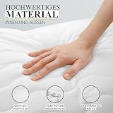 Gentle North Hochwertige Kopfkissen 80x80 cm groß in Hotelqualität - Flauschiges, gut gefülltes Schlafkissen für Allergiker geeignet (Ökotex 100 Zertifiziert) - 60° Waschbar