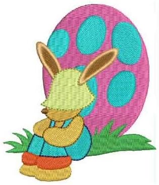 Threadart Machine Embroidery Design Bundles - Sunbonnet Bunnies(1) - Loaded On USB Stick