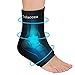 Enveloppement de glace au pied de la cheville pour les blessures, compresse de glace en gel réutilisable pour les thérapies par le chaud et le froid (XL)