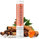 ZapCramp Stop Muscle Cramps Fast with Capsaicin from Habanero Fruit Powder Liquifying Chewable Tablets with Electrolytes for Body and Leg Cramps Relief- 12 Tablets