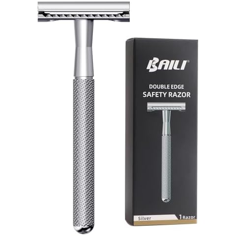 BAILI Double Edge Safety Razor for Smooth Shaving Cover
