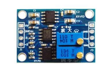 KingGo AC/DC microvolt/MV voltage amplifier module instrument amplifier AD620 transmitter adjustable-image-5