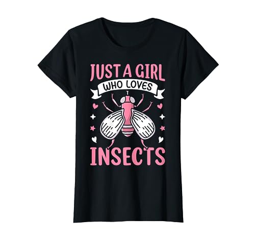 Entomólogos de recolectores de insectos solo una chica que ama los insectos Camiseta