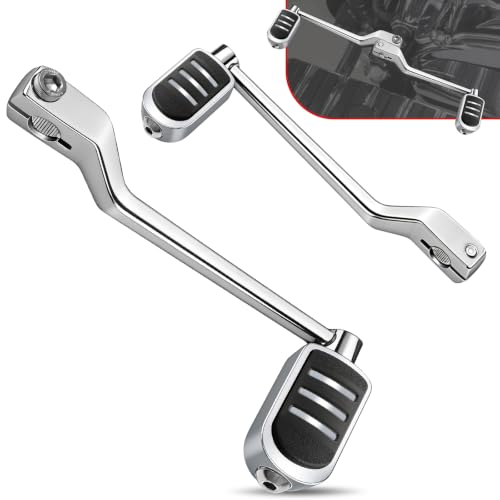 2pcs Stainless Steel Shifter Lever Pegs 304 Stainless Steel Heel Toe Shift Lever Pegs Fit for Harley Touring Road Glide Road King Electra Glide Street Glide 1988-2024 Trike 2008-2024
