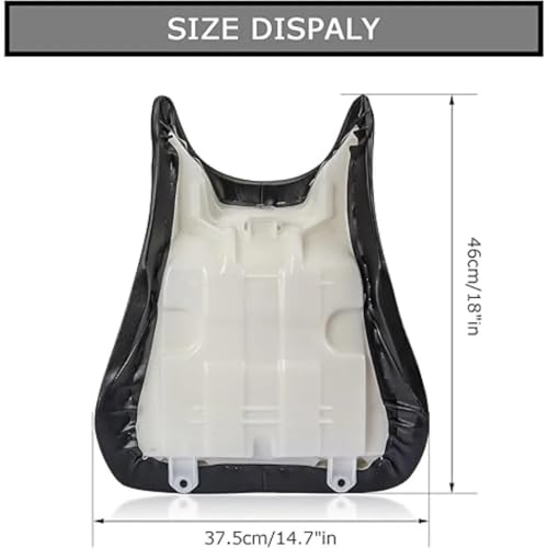 Asiento acolchado de motocicleta para conductor de Yamaha R6 con espuma de alta densidad 4