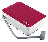 Entrada USB: 5V 1A KSIX BXBA4000CIR - Batería externa de 4000 mAh (Micro USB, li-ion, 5V, 1A), rosa