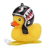 SmallYin Cartoon Duck Head Light Shining Duck Bicycle Bells Handlebar Bicycle Accessories 0309DER076,Yellow K1