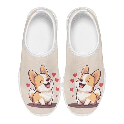 Doojoayie Little Girls Slip-On Walking Shoes for Kids Active Running Play3