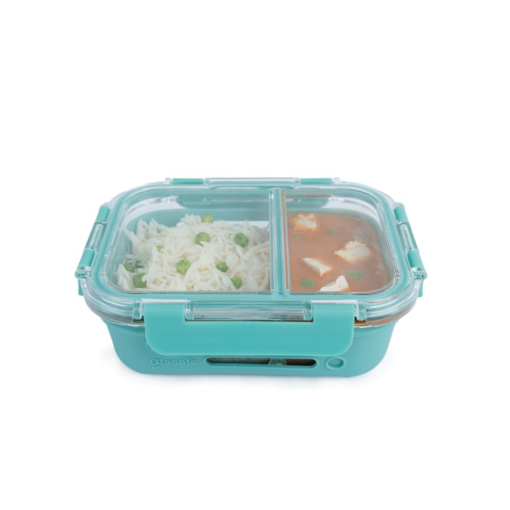 GLASAFE Glass Lunch Box - Leakproof & Microwave Safe -18