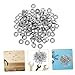 OKUMEYR 200pcs Stainless Steel Recessed Finish Washers for Countersunk Screws Cup Washers Gasket for Automotive Construction and Industrial Applications