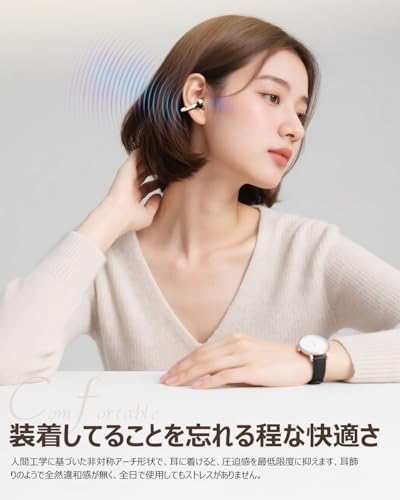 VANBOKEE H15 イヤーカフ型Bluetoothイヤホン