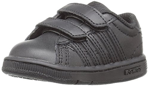 K-Swiss Unisex-Child Hoke Strap-K Sneaker, Black/Black, 4.5 M Us Toddler #TOP16