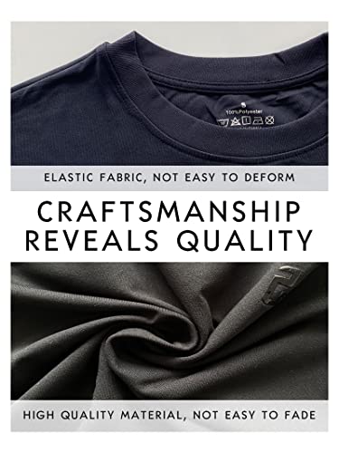 Men's Performance T-Shirt Wrinkle-Resistant Quick Dry Short Sleeve Moisture Wicking Upf 50+ Sun Protection Athletic(Green,M) #TOP6