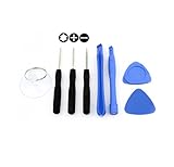 s4 mini display glas wechseln 1x Torx-Schrauberdreher SHS Werkzeugset 8-teilig für die Smartphonereparatur OPENING TOOL passend für iPhone 4 4S 5S 6 6S PLUS 7 / Galaxy S2 S3 S4 S5 S6 S7 EDGE NOTE 2 3 4 / Displayglas / LCD Reparatur / LCD Display / Digitizer / LCD Replacement / TOOL Schraubenzieher TORX